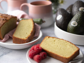 California Avocado Pound Cake