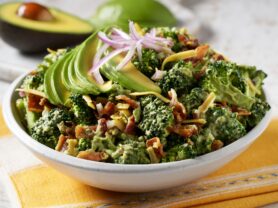 Loaded Broccoli Avocado Salad